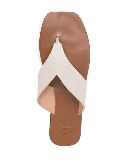 Shop Atp Atelier Sandals White