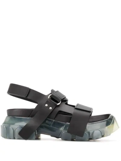 Shop Rick Owens Tractor Sandals In Pink