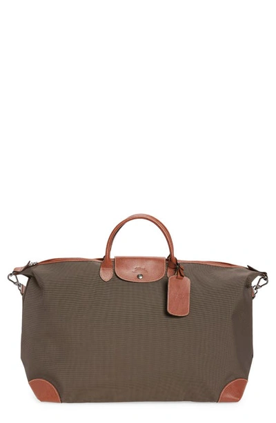Shop Longchamp Boxford Xl Travel Bag In Brown