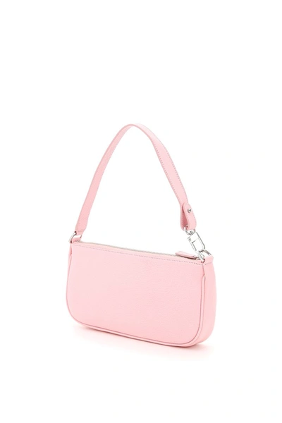 Shop By Far Hammered Leather Rachel Bag In Peony