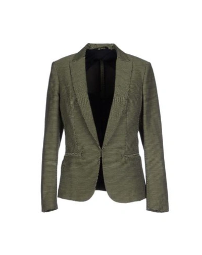 Rag & Bone Blazer In Acid Green