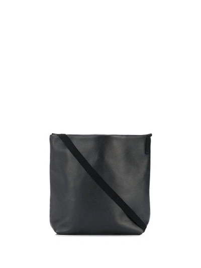 Shop Ann Demeulemeester Mini Leather Shoulder Bag In Black
