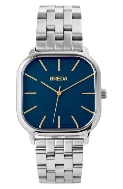Shop Breda Visser Bracelet Watch, 35mm In Silver/ Silver/ Marine