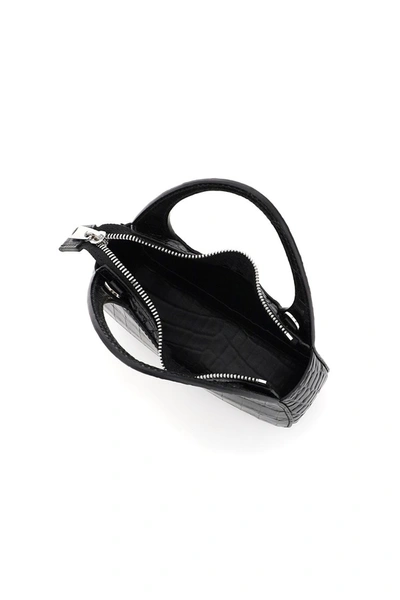 Shop Coperni Swipe Baguette Micro Bag In Black
