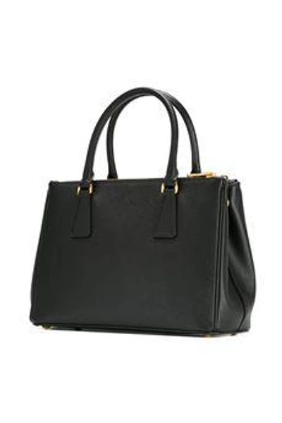 Shop Prada Bag Leather Black In Nero