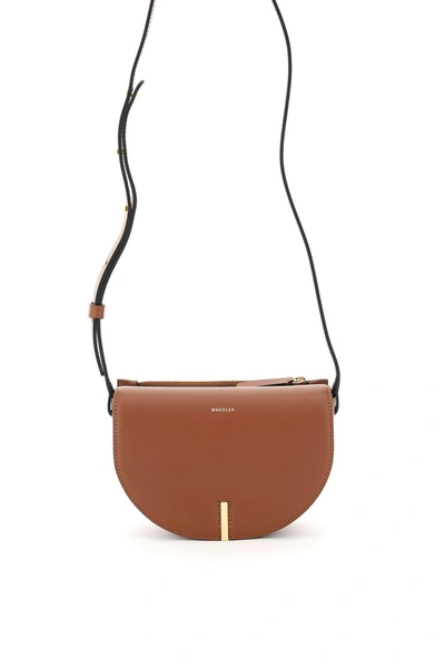 Shop Wandler Nana Leather Bag In Tan