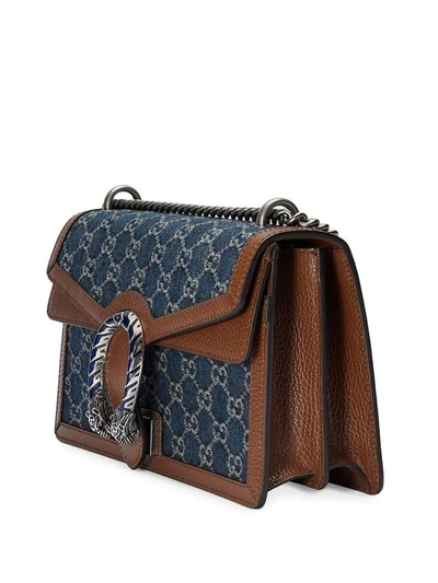 Shop Gucci Dionysus Shoulder Bag In Nero