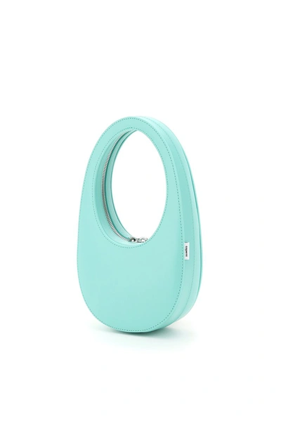 Shop Coperni Swipe Mini Bag In Mint