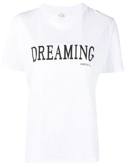 Shop Alberta Ferretti T-shirts And Polos White