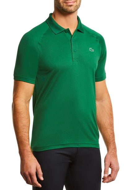 Shop Lacoste Sport Ultra Dry Performance Polo In Green
