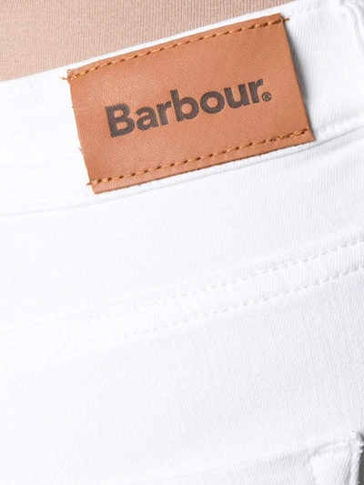 Shop Barbour Jeans White