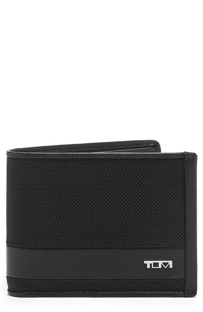 Shop Tumi Alpha Global Removable Passcase Wallet In Black