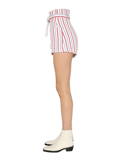 Shop Philosophy Di Lorenzo Serafini Cotton Shorts In Multicolour