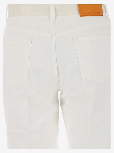 Shop Stella Mccartney Jeans In Bianco