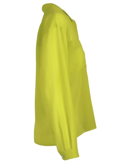 Shop Patrizia Pepe Yellow Shirt