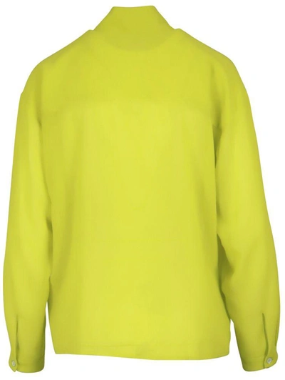 Shop Patrizia Pepe Yellow Shirt
