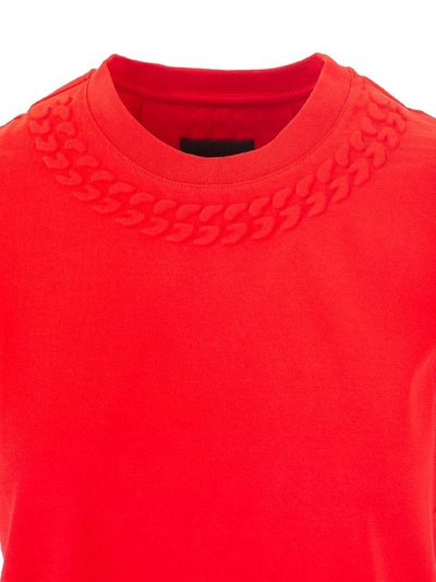 Shop Givenchy Women's Red Other Materials T-shirt