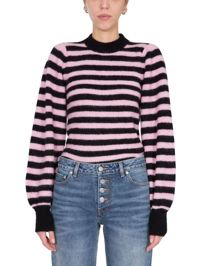 Shop Ganni Multicolor Sweater