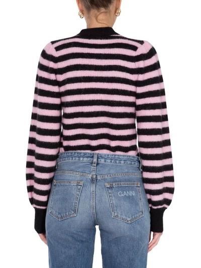Shop Ganni Multicolor Sweater