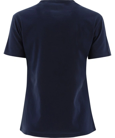 Shop Aspesi Women's Blue Other Materials T-shirt