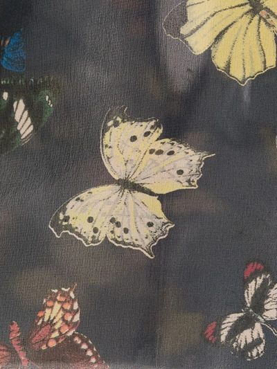 Shop Dolce & Gabbana Dolce&gabbana Butterfly Print Camisole In Leopard