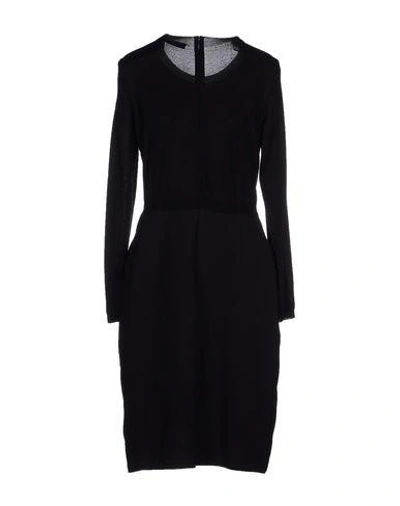 Shop Nina Ricci Knee-length Dress In Black