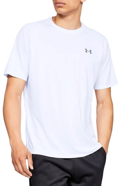 Shop Under Armour Ua Tech(tm) T-shirt In White