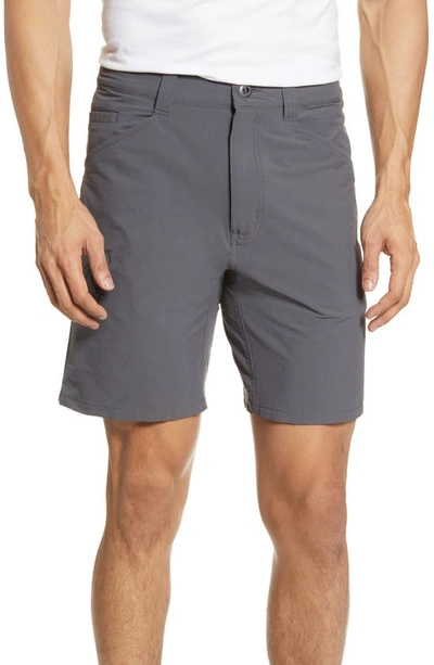 Shop Patagonia Quandary Shorts In Forge Grey