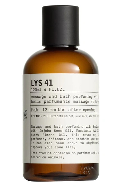 Shop Le Labo Lys 41 Body Oil