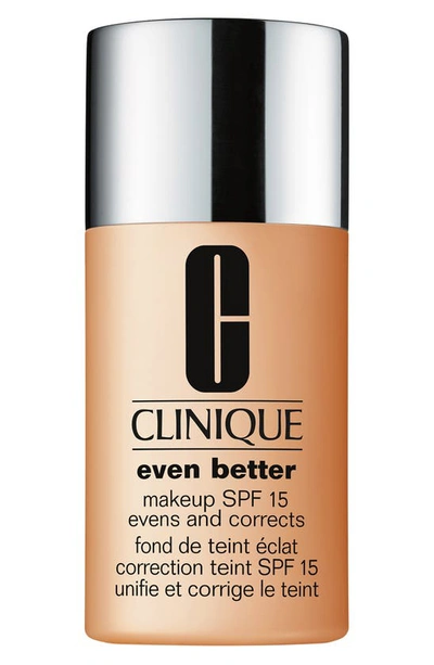 Clinique Even Better Makeup Broad Spectrum Spf 15 Foundation Wn 76 Toasted Wheat In 76 Toasted Wheat