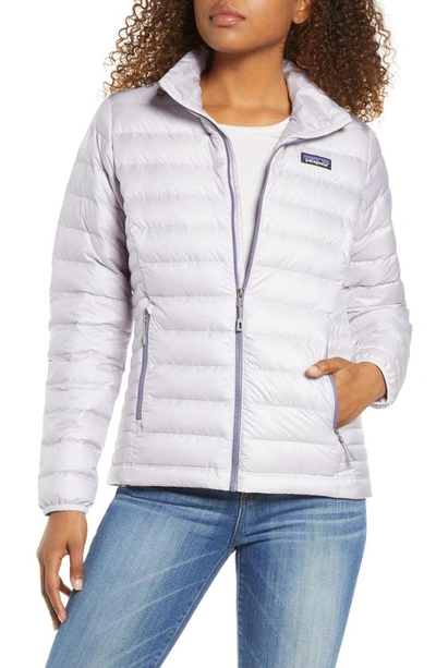 Shop Patagonia Down Jacket In Pura Purple