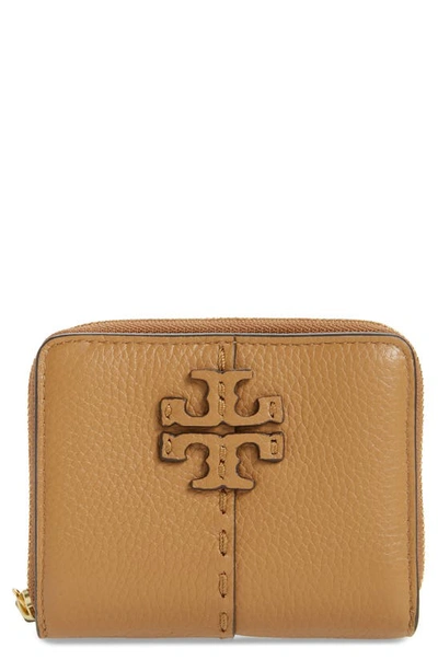 Mcgraw Bifold Leather Wallet In Tiramisu