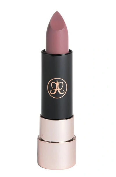 Shop Anastasia Beverly Hills Matte Lipstick In Dusty Mauve
