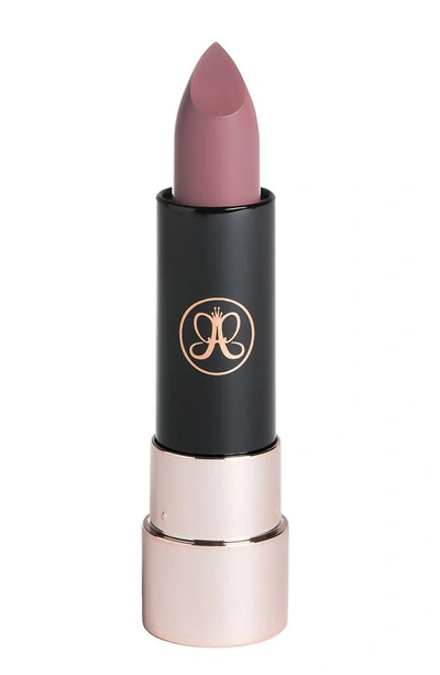 Anastasia Beverly Hills Matte Lipstick Dusty Mauve .12 oz/ 3.5 G In Dusty Mauve