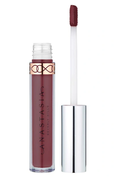 Shop Anastasia Beverly Hills Liquid Lipstick In Poet