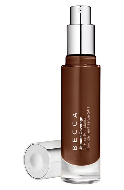 Shop Becca Cosmetics Becca Ultimate Coverage 24 Hour Foundation In Mahogony 6c1