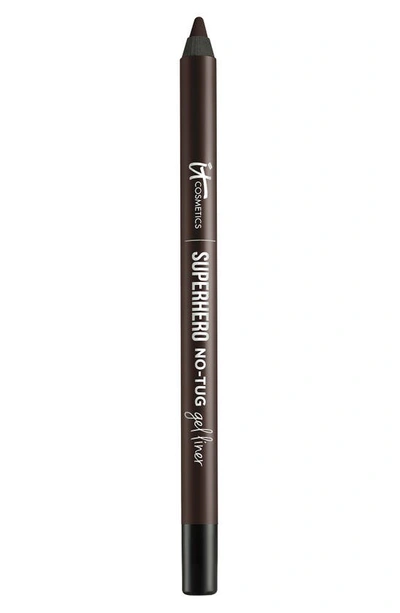 Shop It Cosmetics Superhero No-tug Gel Eyeliner In Fantastic Espresso