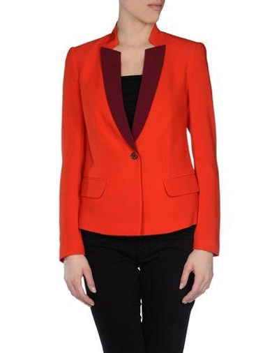 Shop Marc By Marc Jacobs Blazer In Red