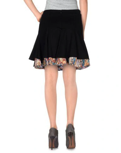 Shop Just Cavalli Mini Skirt In Black