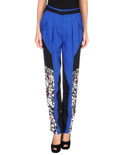 Peter Pilotto Casual Pants In Bright Blue