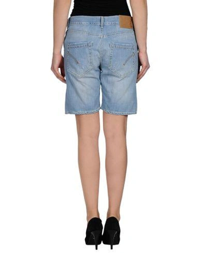 Shop Dondup Denim Shorts In Blue