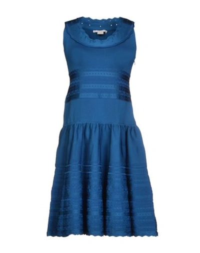 Antonio Berardi Short Dresses In Pastel Blue