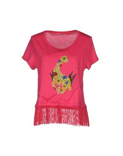 Shop Beayukmui T-shirt In Pink