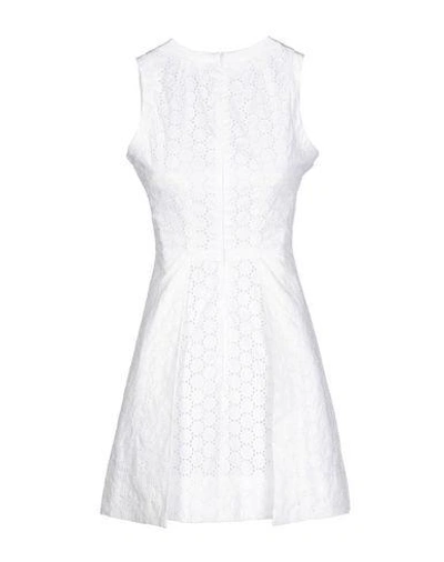 Shop Victoria Beckham Short Dresses In White
