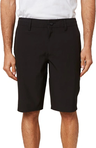 Shop O'neill Reserve Hybrid Shorts In Black