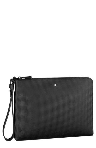Shop Montblanc Extreme 2.0 Leather Pouch In Black