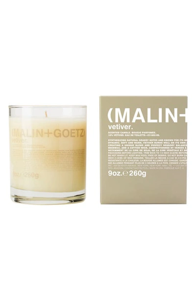 Shop Malin + Goetz Candle In Vetiver
