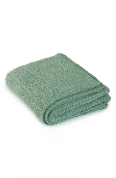 Shop Barefoot Dreamsr Cozychic® Ribbed Throw Blanket In Sage Green