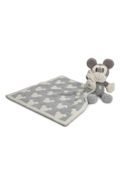Barefoot Dreamsr Barefoot Dreams Cozychic™ Disney Mickey/minnie Mouse Blanket & Stuffed Toy Gift Set In Ocean Multi