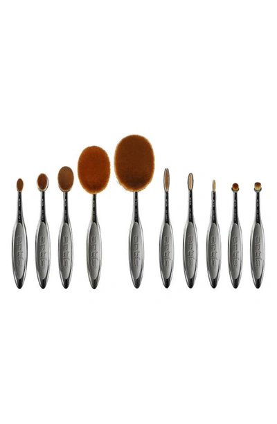 Shop Artis Elite 10-piece Brush Collection In Smoke